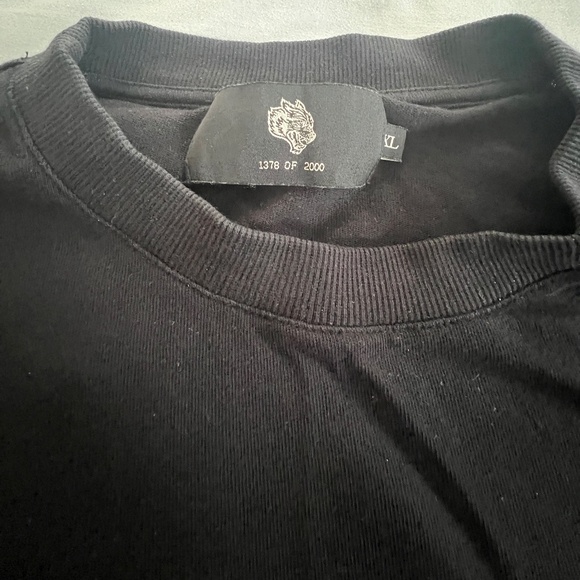 DARC SPORT WOLFS t shirt , washed black, XL - Picture 4 of 7